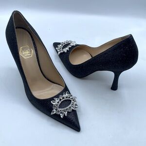 Nalebe by Amina Means Lirum Glitter Pumps